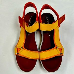 Anne Klein iflex sandals women’s size 10 worn one time excellent condition